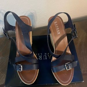 Women’s Lauren Navy Wedge
